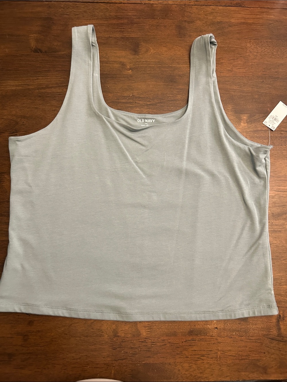 Old Navy Women's Scoop Tank Top - Gray